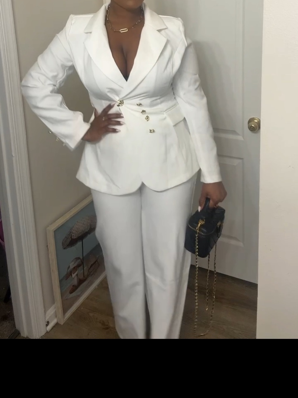 Women's White suit